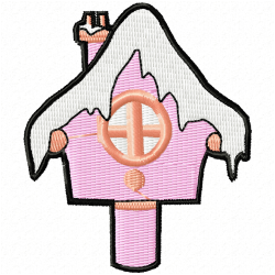 Bird Houses Embroidery Design 8 Bird Houses Embroidery Design 8